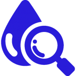 water sample blue water sample blue